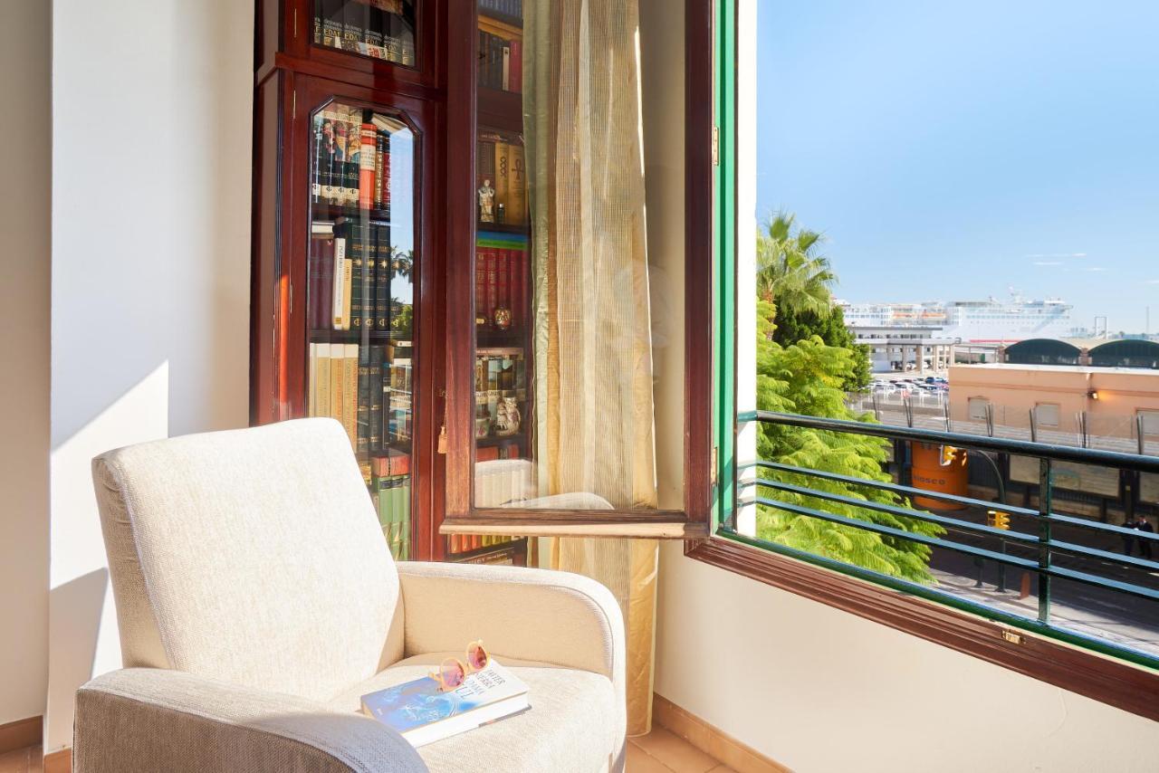 Apartamento En Centro Ciudad Con Vistas Al Mar マラガ エクステリア 写真