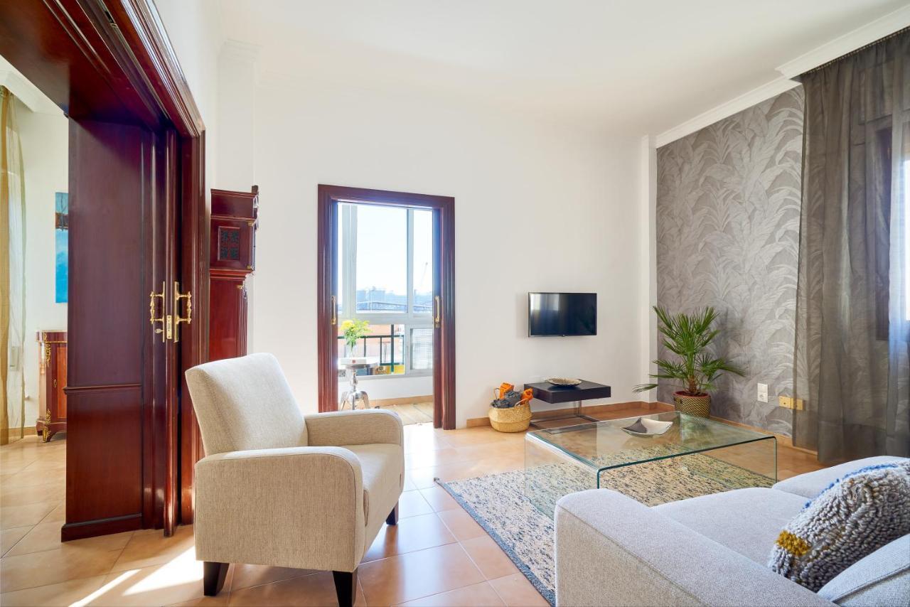 Apartamento En Centro Ciudad Con Vistas Al Mar マラガ エクステリア 写真